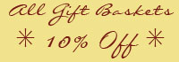 All Gift Baskets 10 % Off